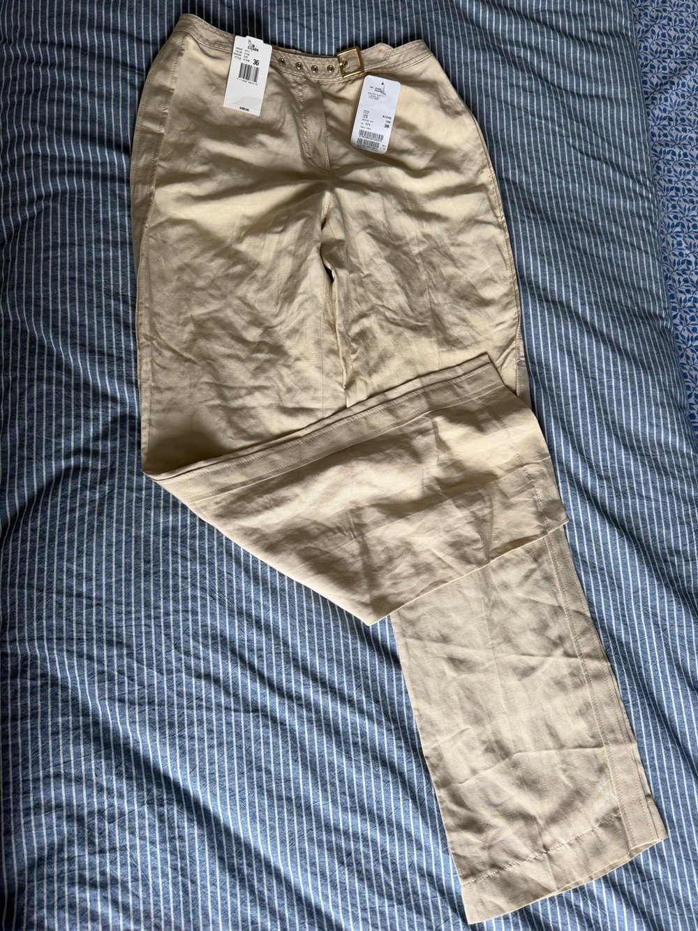 Silk + Linen Blend pants. - Picture 4 of 4